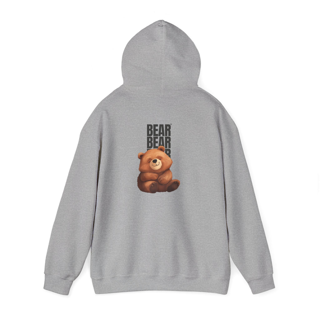 Bear-Themed Unisex Hooded Sweatshirt