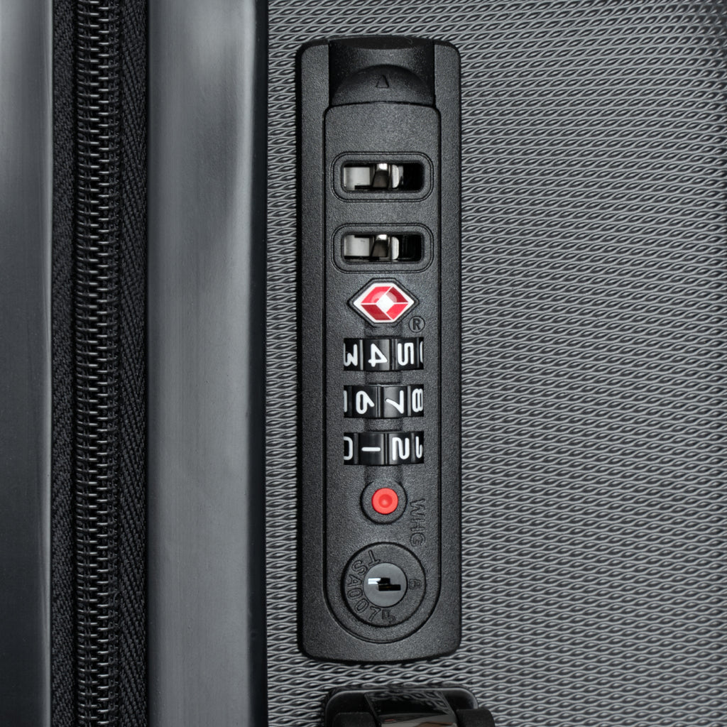 Stylish Travel Suitcase with Oceanic Design