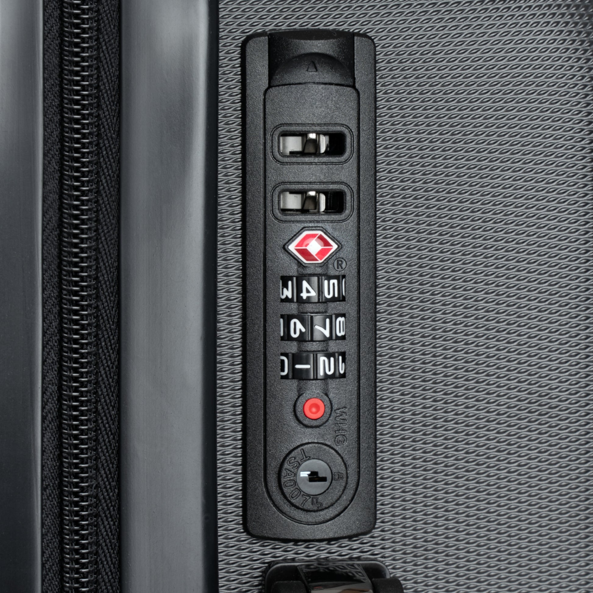 Stylish Travel Suitcase with Oceanic Design