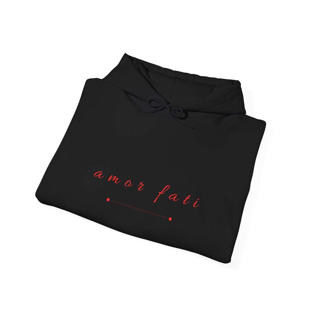 "AMOR FATI" HOODIE - RED
