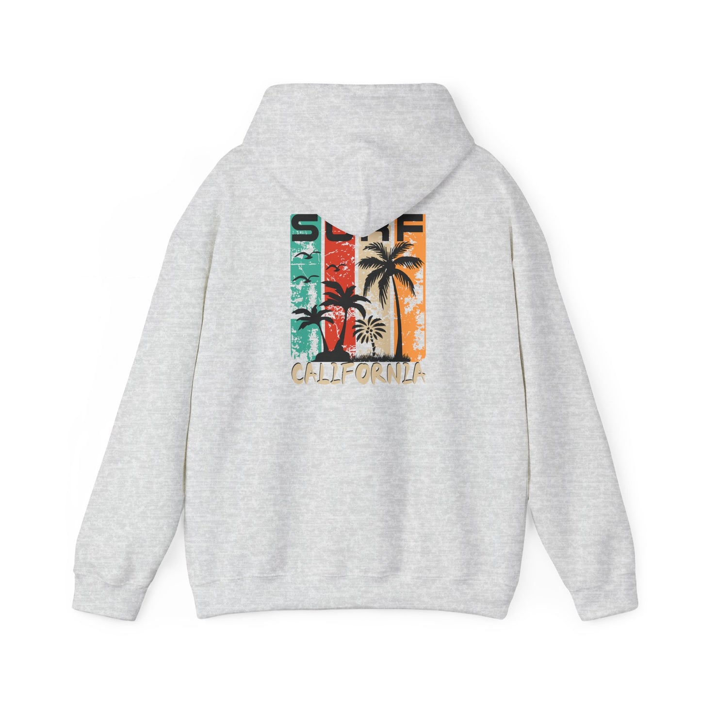 California Sunset Unisex Hoodie - Relaxed Style for Summer Vibes