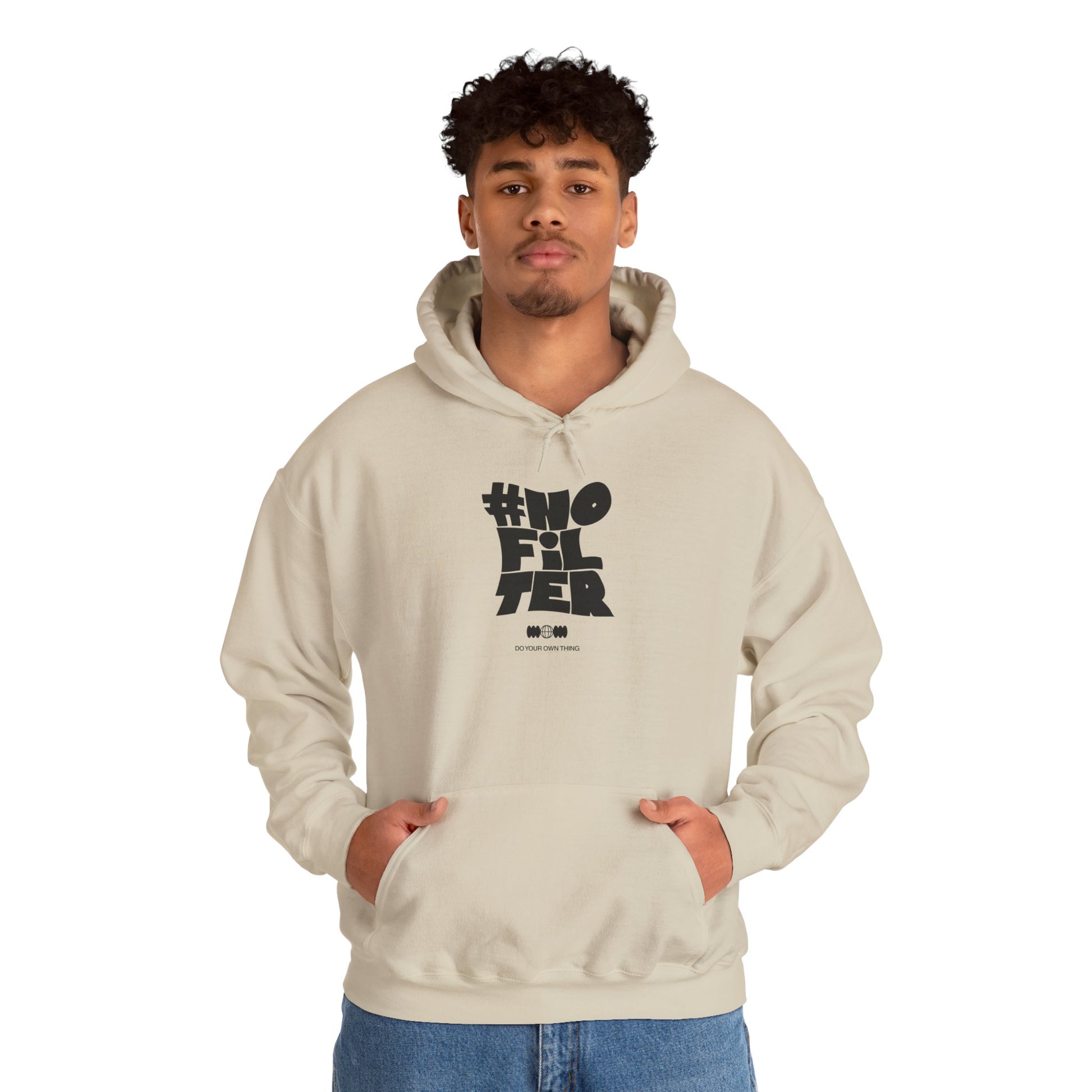 #NoFilter Unisex Heavy Blend™ Hooded Sweatshirt | Casual Streetwear