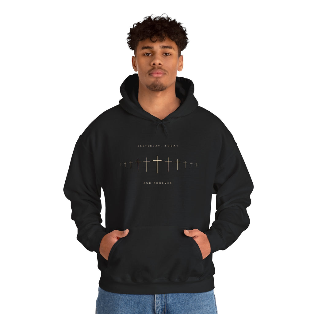 Unisex Cross Graphic Hoodie | Faith Inspired Apparel