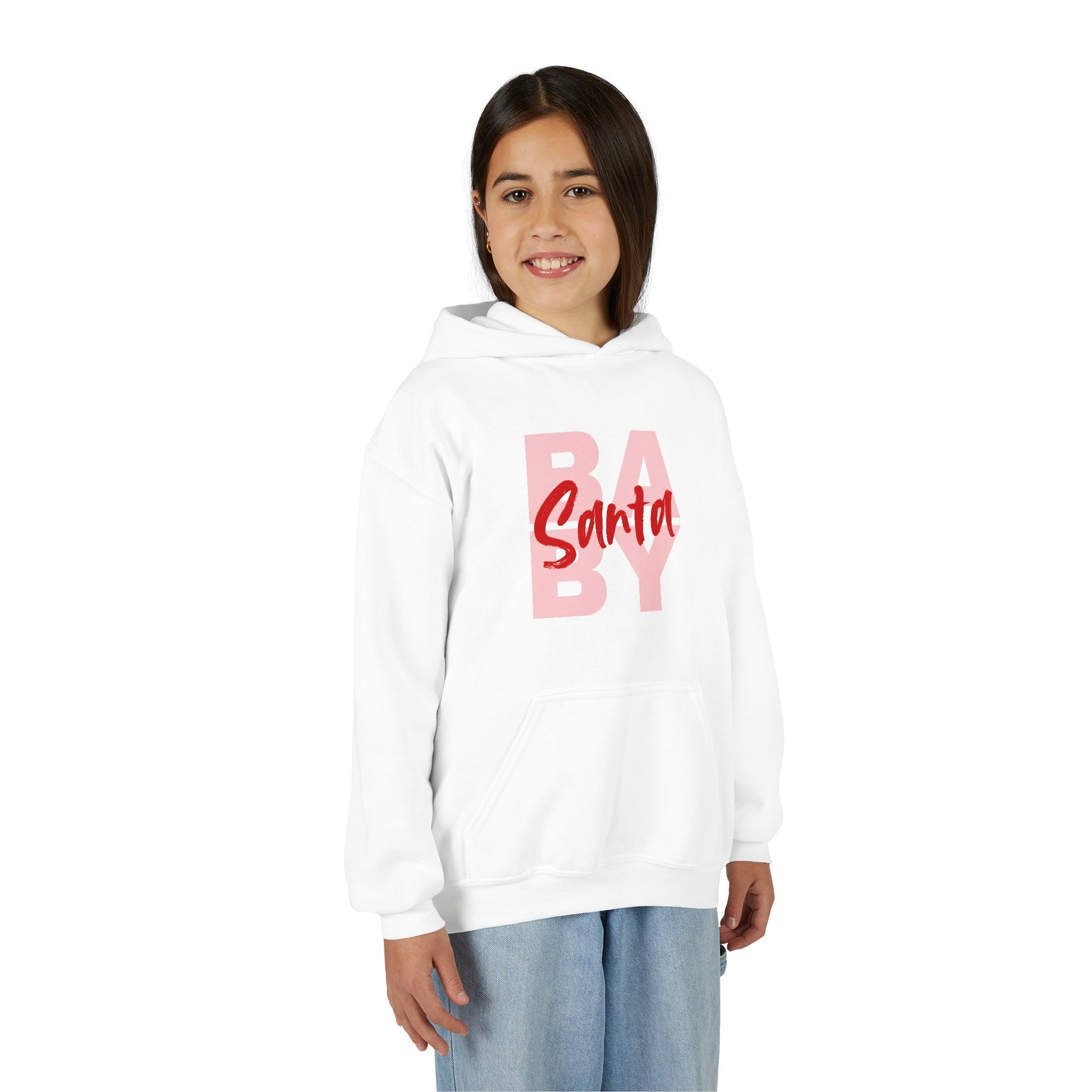 Baby Santa Kids Hoodie – Festive Holiday Pullover