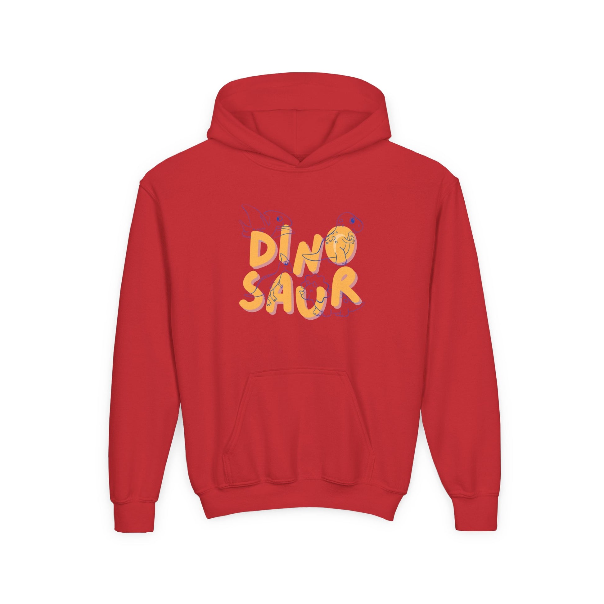 Kids Dinosaur Pullover Hoodie – Comfortable Everyday Wear