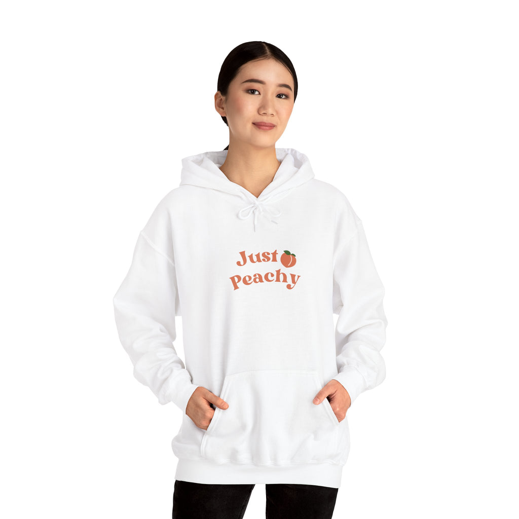 Peach-Inspired Hoodie – Comfortable & Stylish