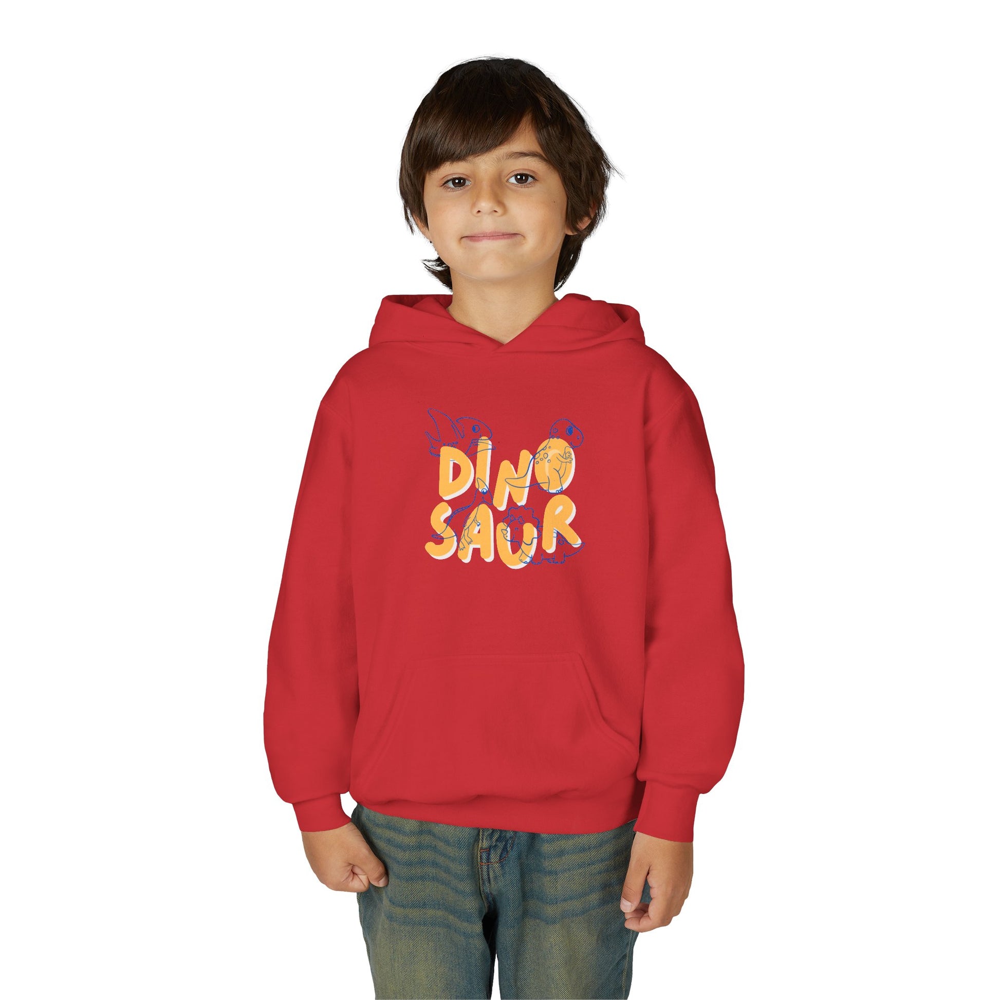 Kids Dinosaur Pullover Hoodie – Comfortable Everyday Wear