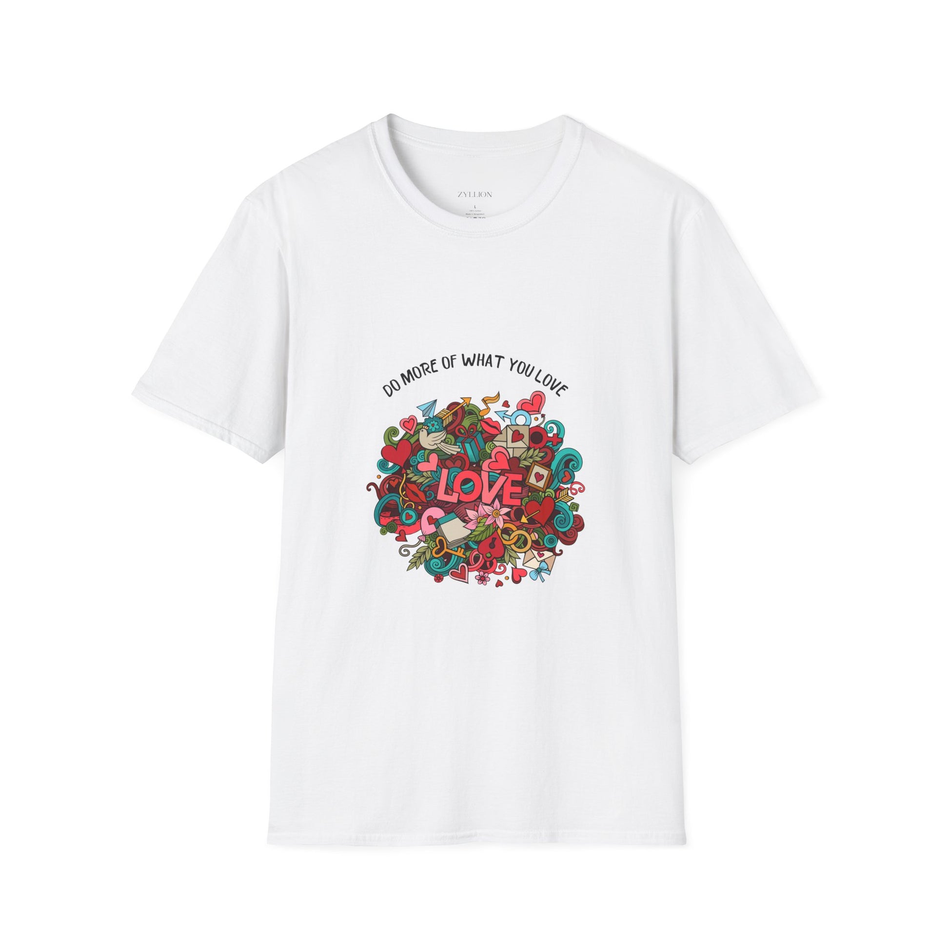 Colorful Love Quote Unisex T-Shirt