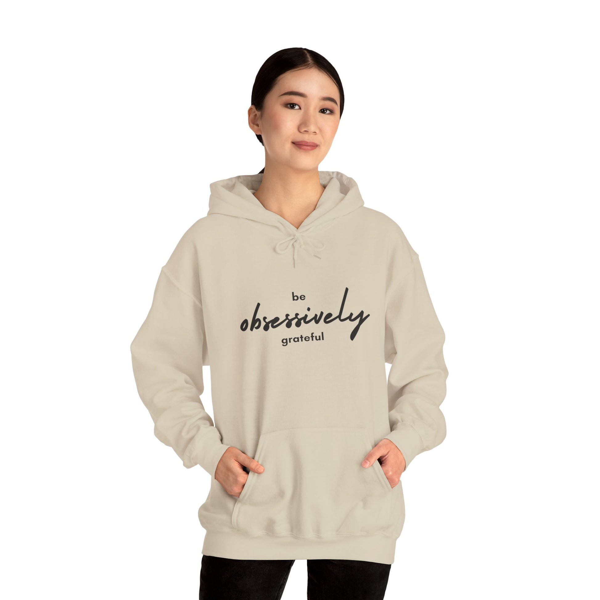 Gratitude Hoodie, Unisex Heavy Blend Sweatshirt