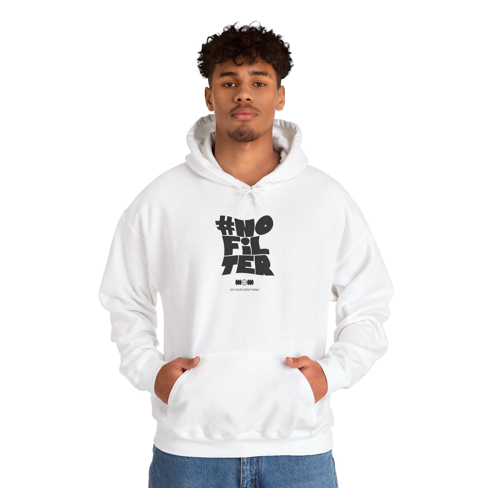 #NoFilter Unisex Heavy Blend™ Hooded Sweatshirt | Casual Streetwear