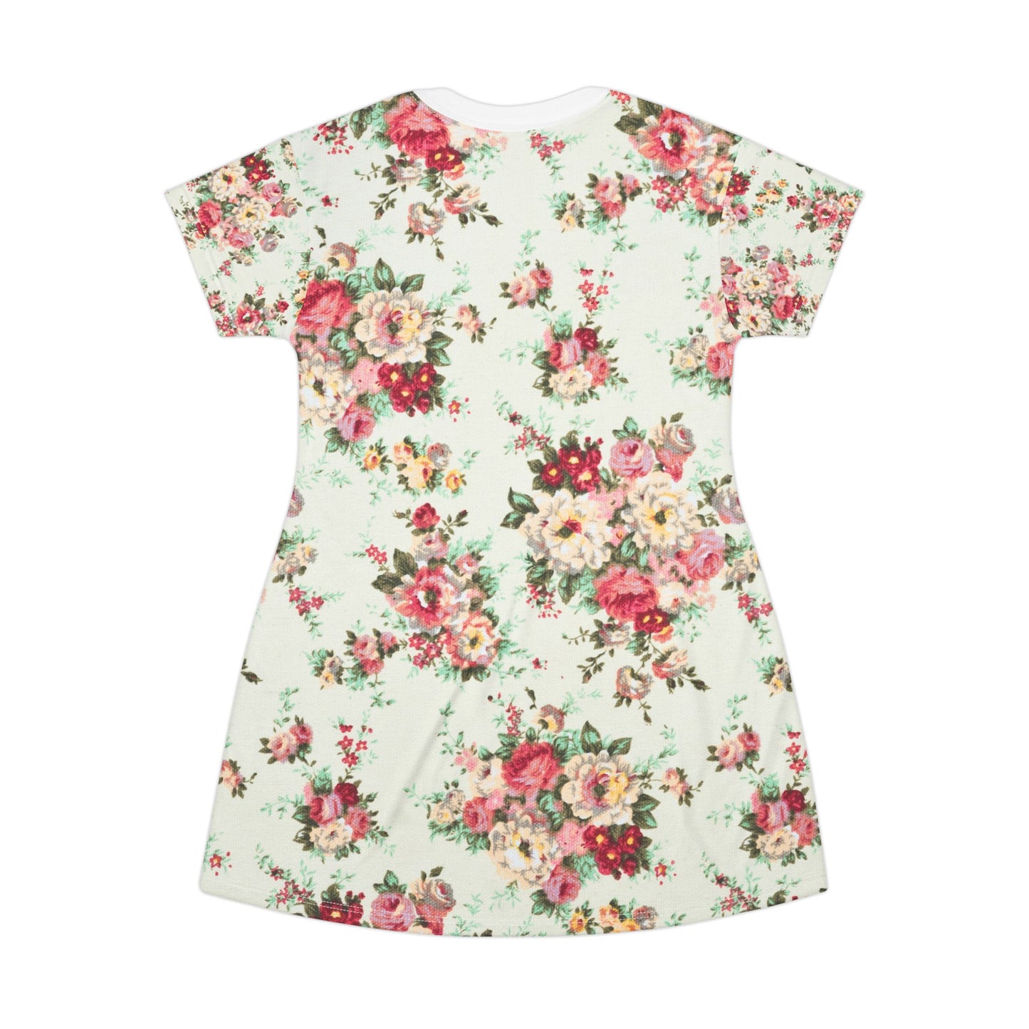 Floral Print T-Shirt Dress | Casual Summer Dress for Women | Perfect for Spring Events