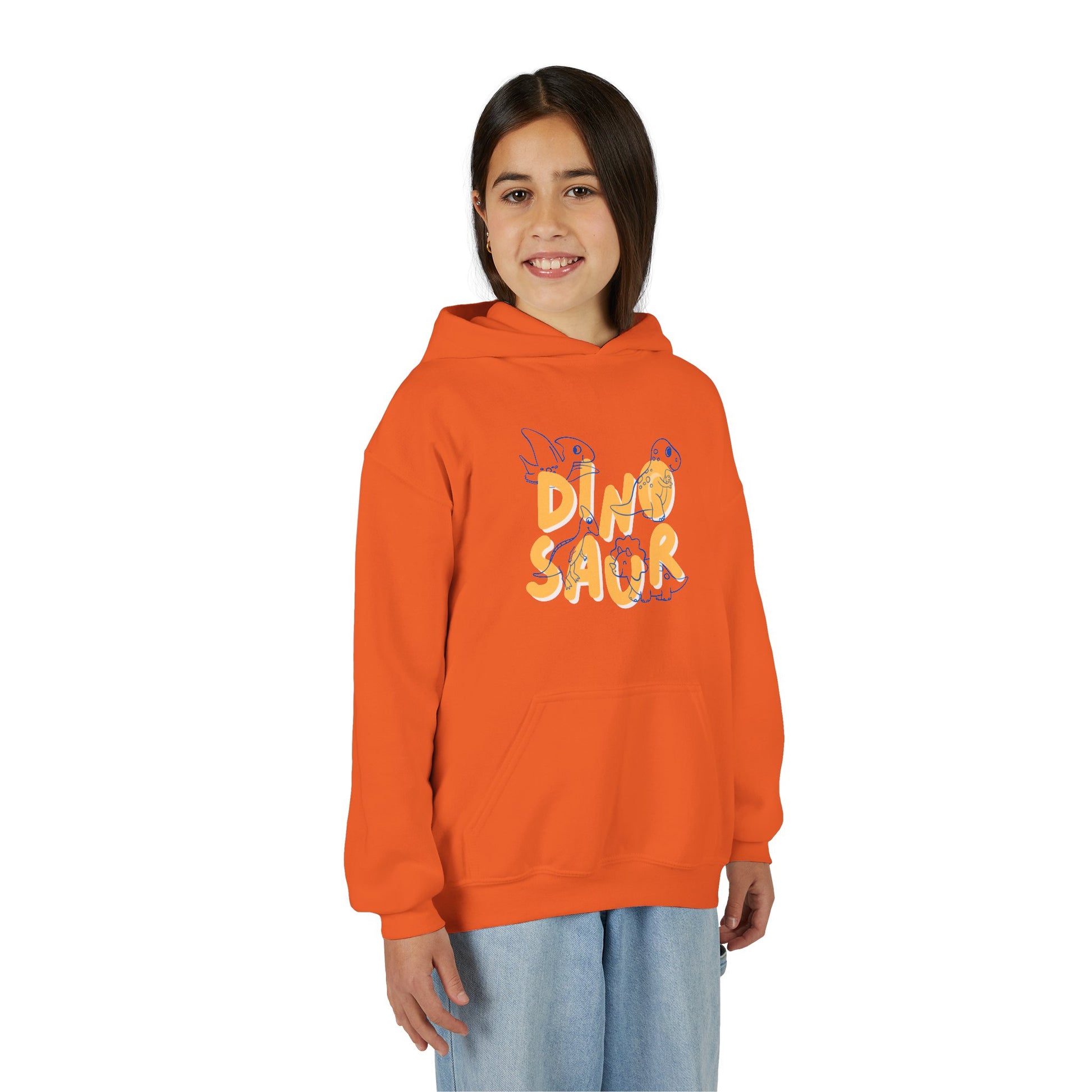 Kids Dinosaur Pullover Hoodie – Comfortable Everyday Wear