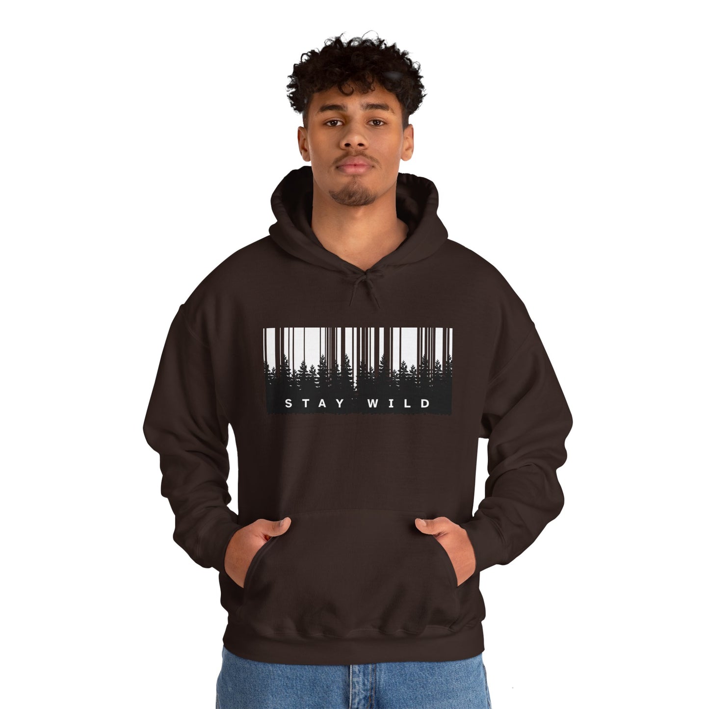 Stay Wild Unisex Heavy Blend™ Hooded Sweatshirt - Nature Lover's Apparel