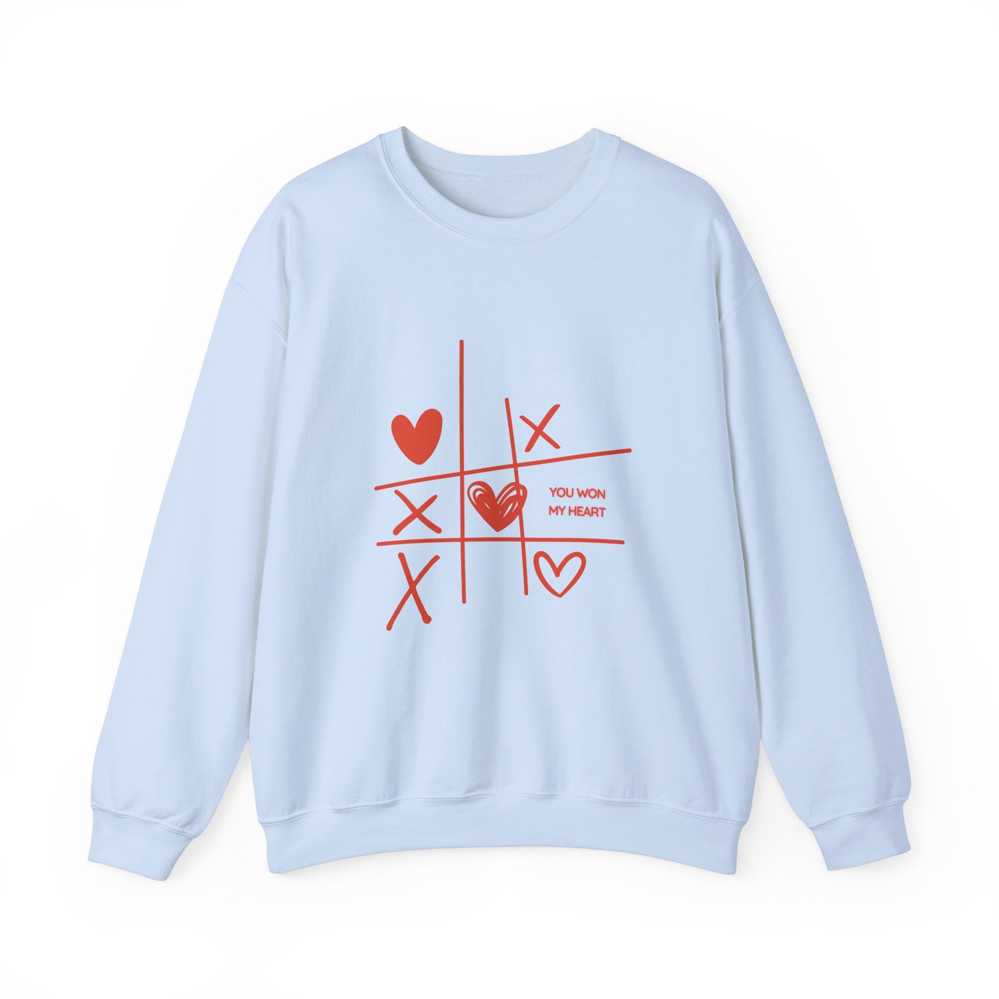 You Won My Heart Crewneck Sweatshirt - Unisex Heavy Blend™ Love Design