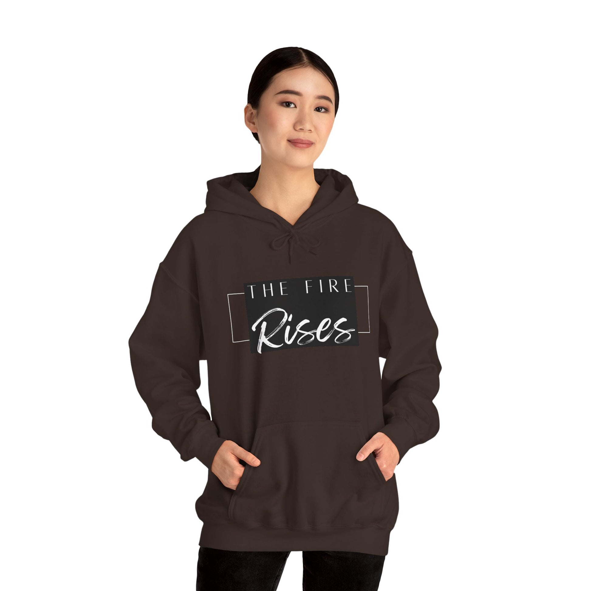 Fire Rises Hoodie – Unisex & Motivational