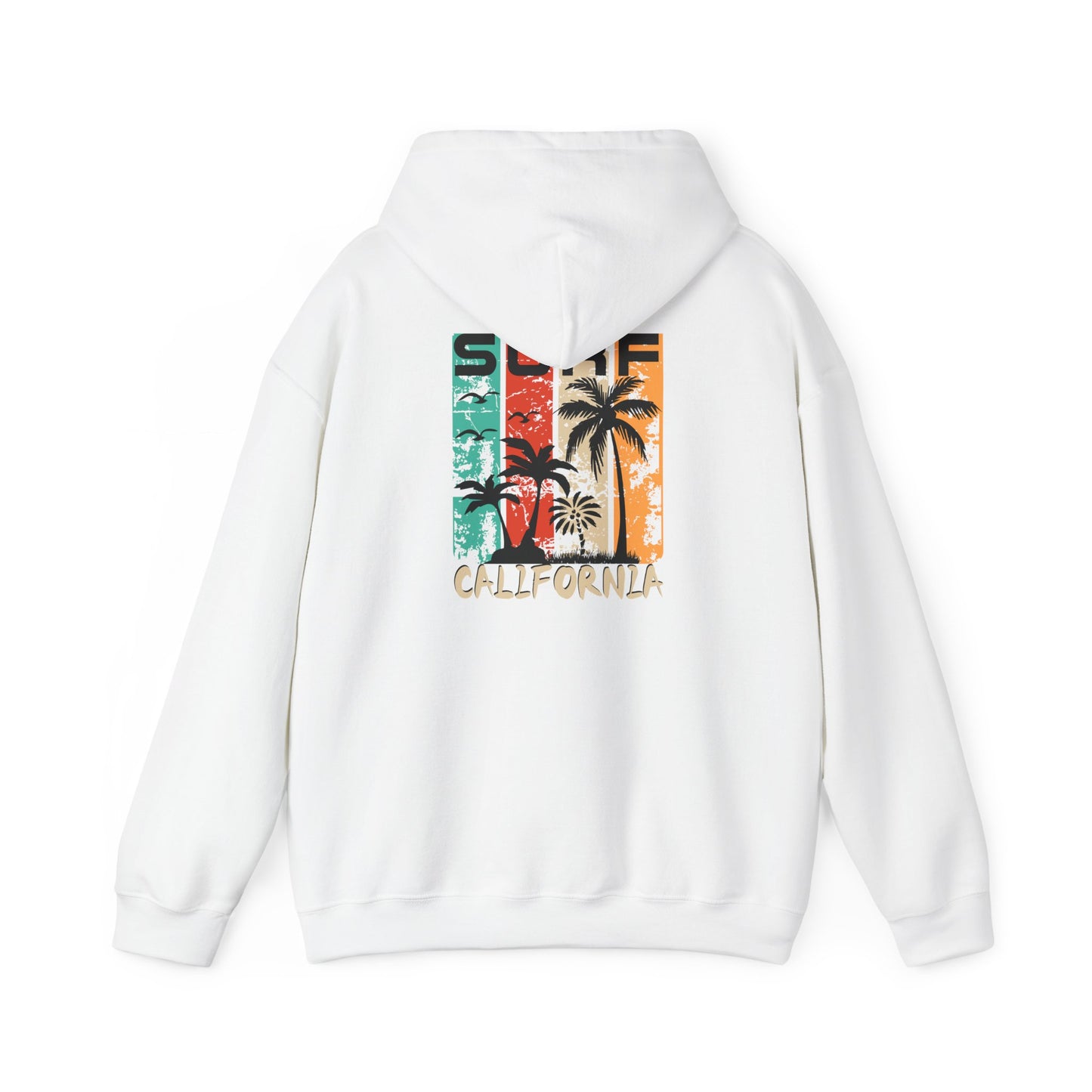 California Sunset Unisex Hoodie - Relaxed Style for Summer Vibes