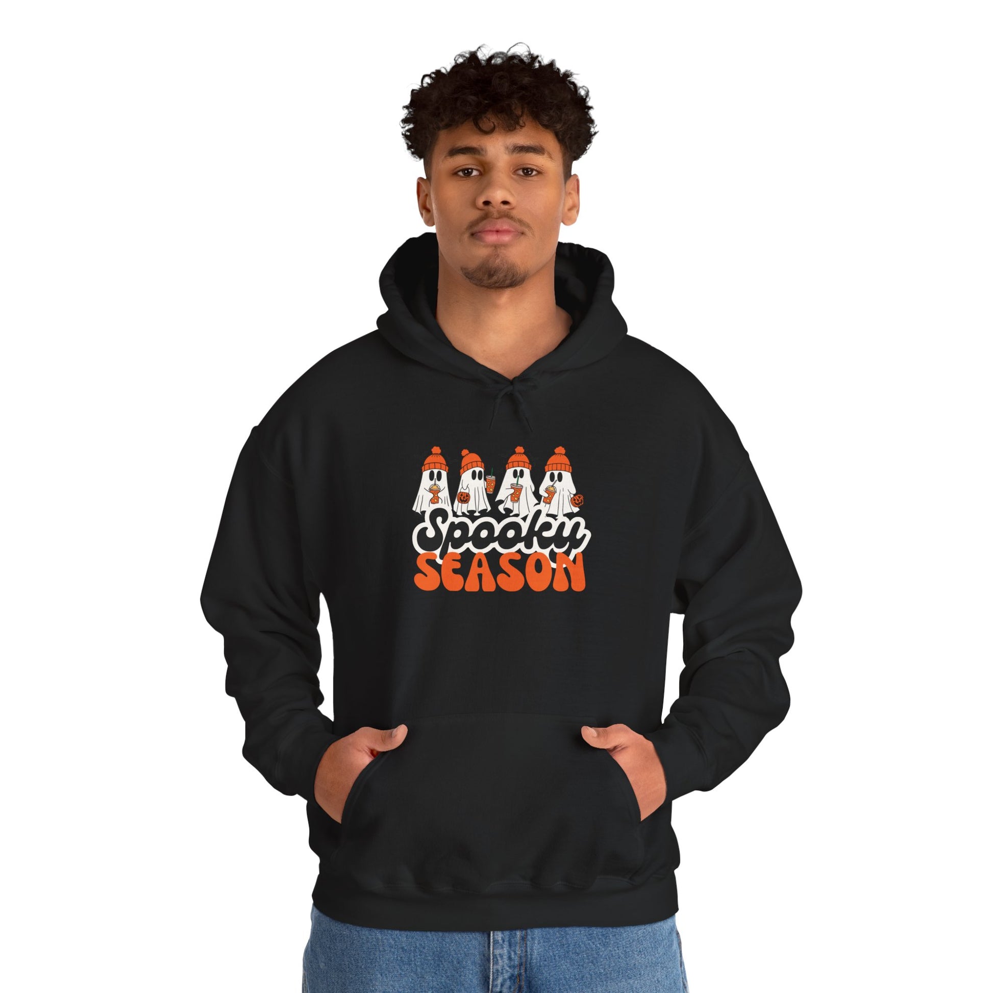 Spooky Season Hoodie – Unisex Cozy Fall & Halloween Sweatshirt