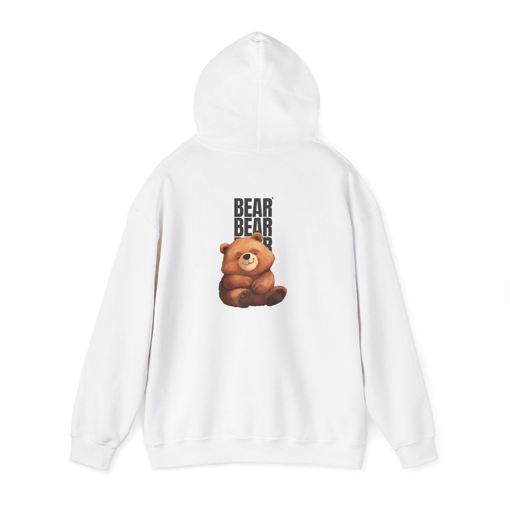 Bear-Themed Unisex Hooded Sweatshirt