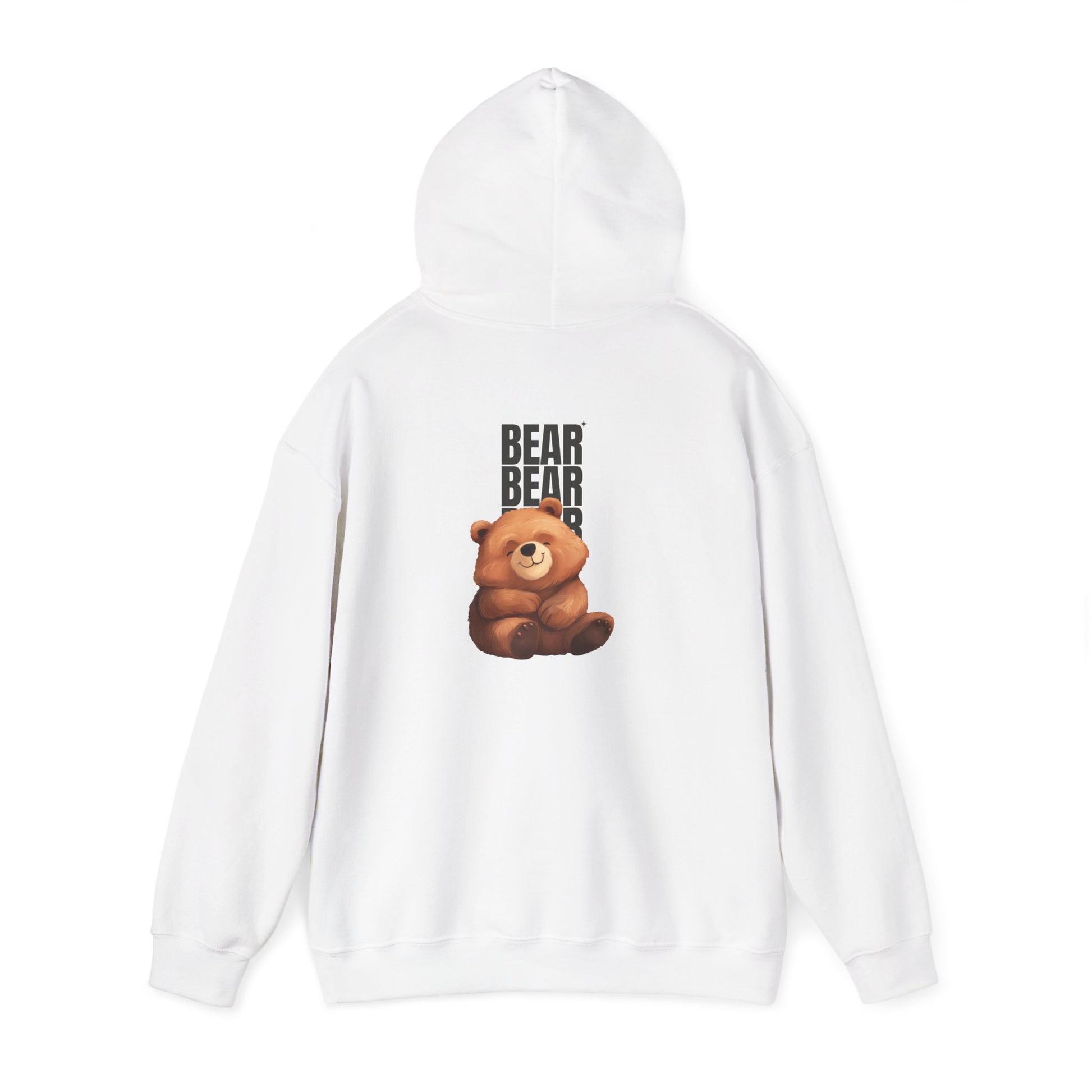 Bear-Themed Unisex Hooded Sweatshirt