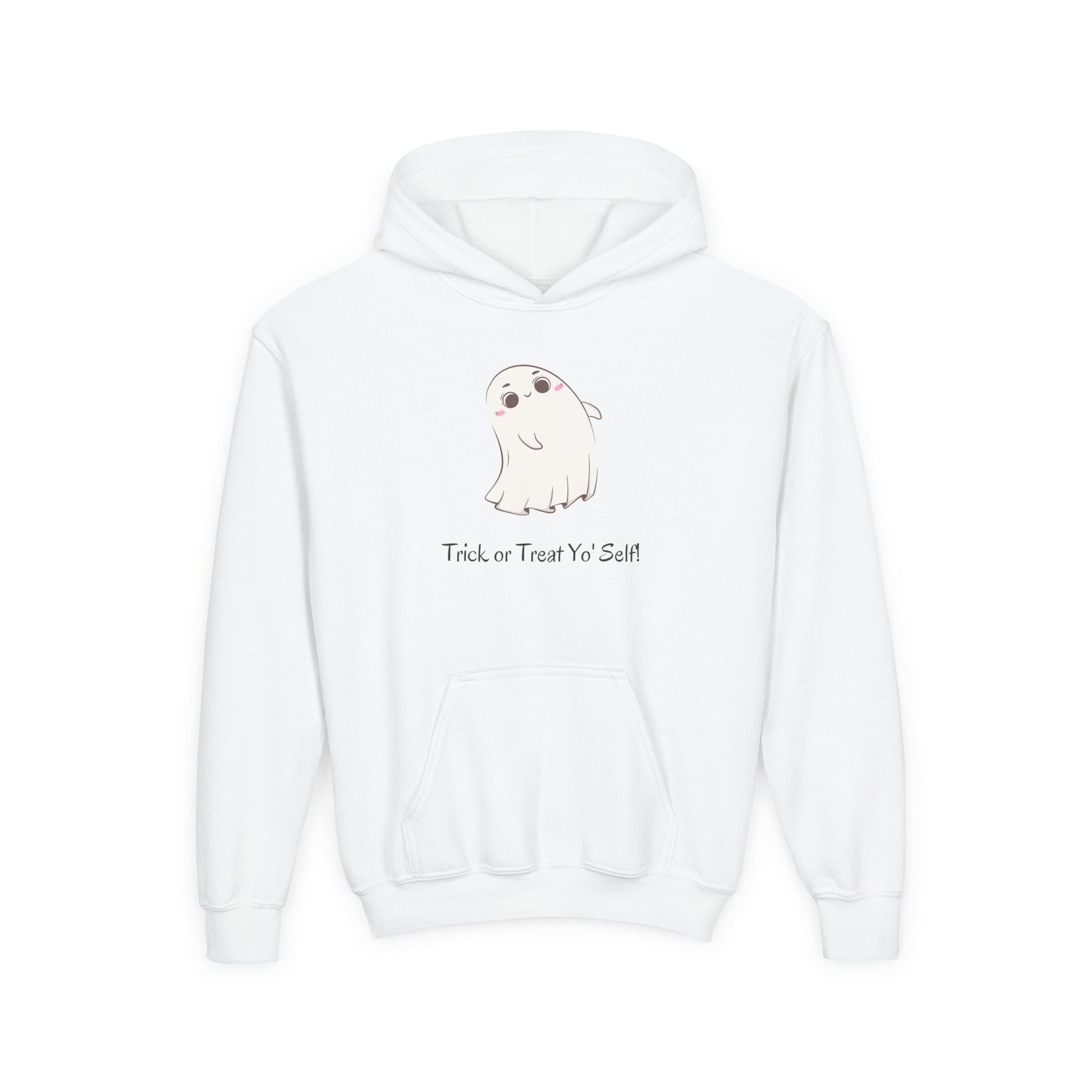 Ghost Hoodie for Kids – Halloween Sweatshirt, Fun Fall Gift