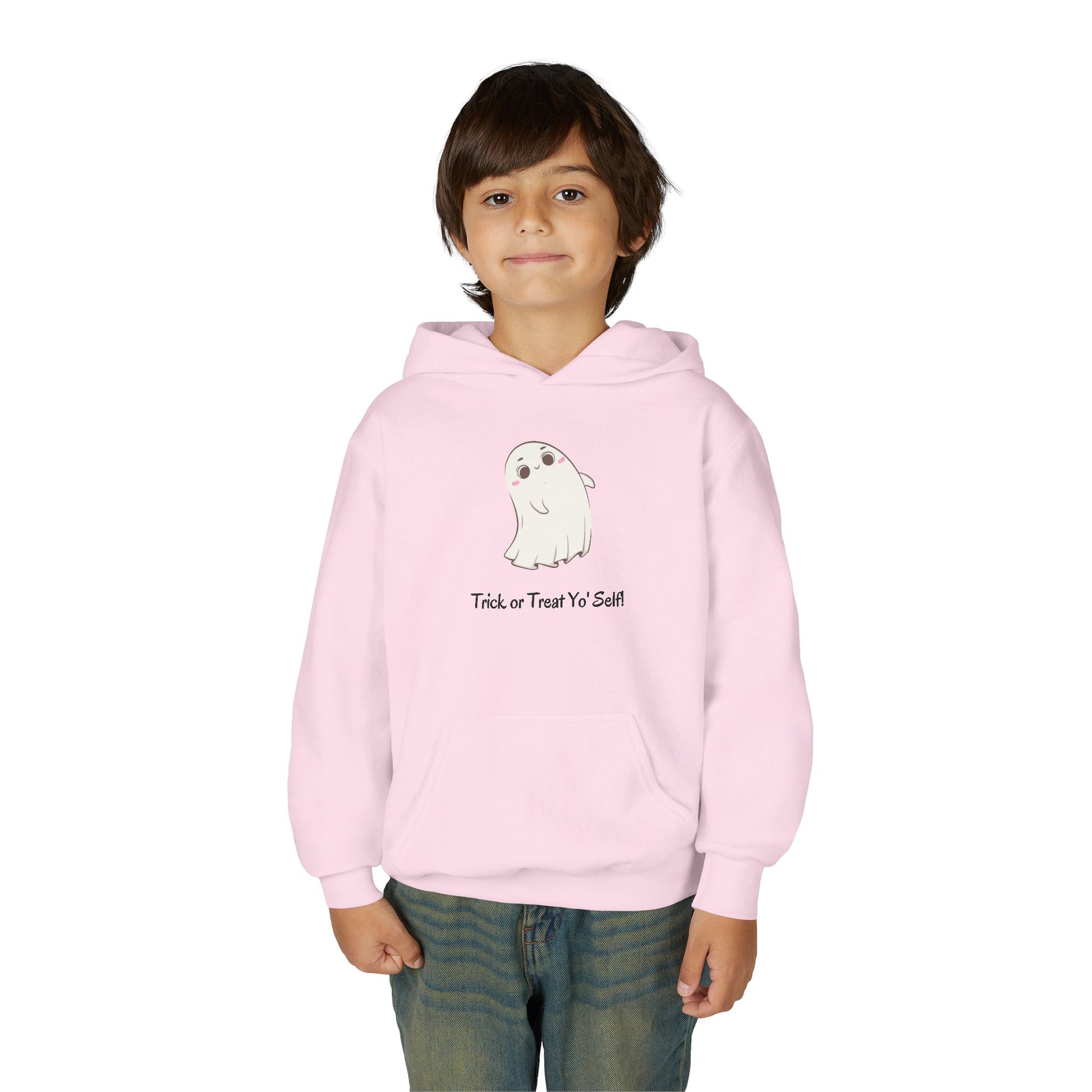 Ghost Hoodie for Kids – Halloween Sweatshirt, Fun Fall Gift