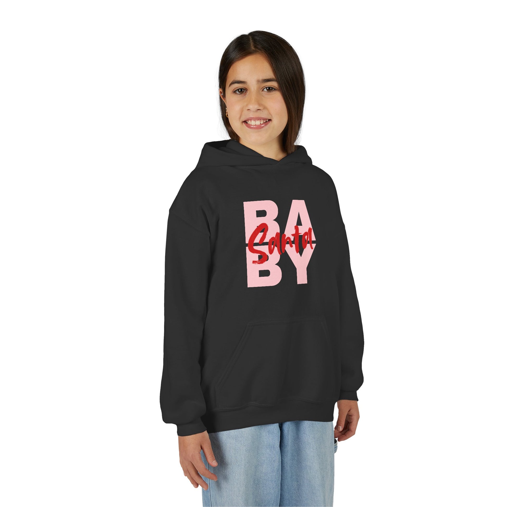Baby Santa Kids Hoodie – Festive Holiday Pullover