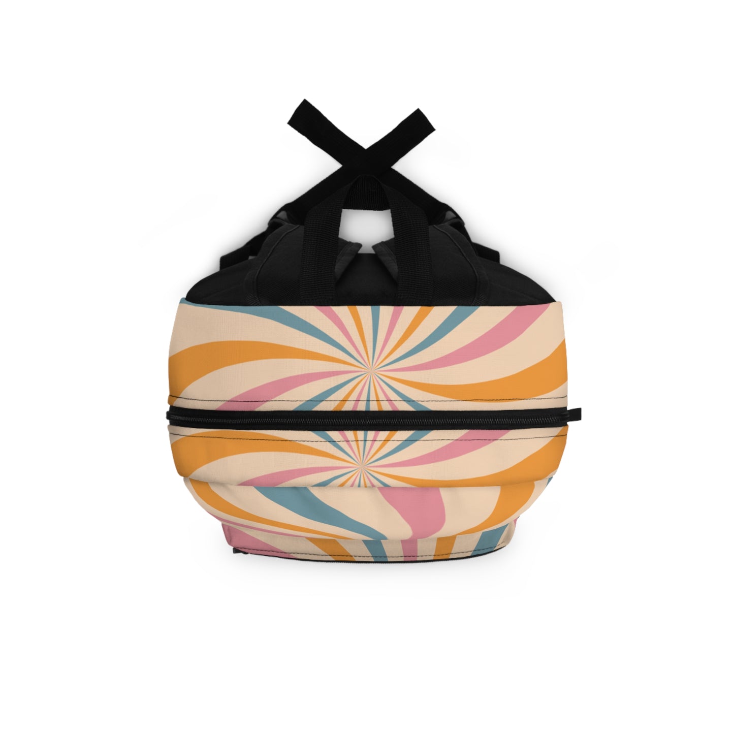 Colorful Swirl Backpack for Trendy Students