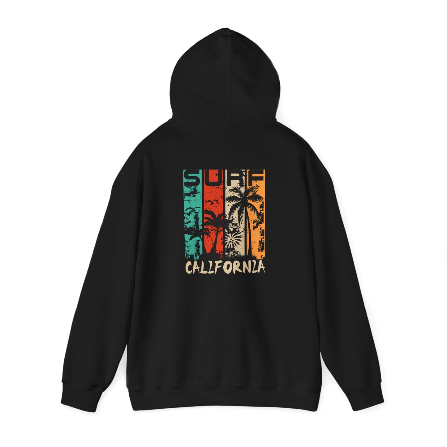 California Sunset Unisex Hoodie - Relaxed Style for Summer Vibes