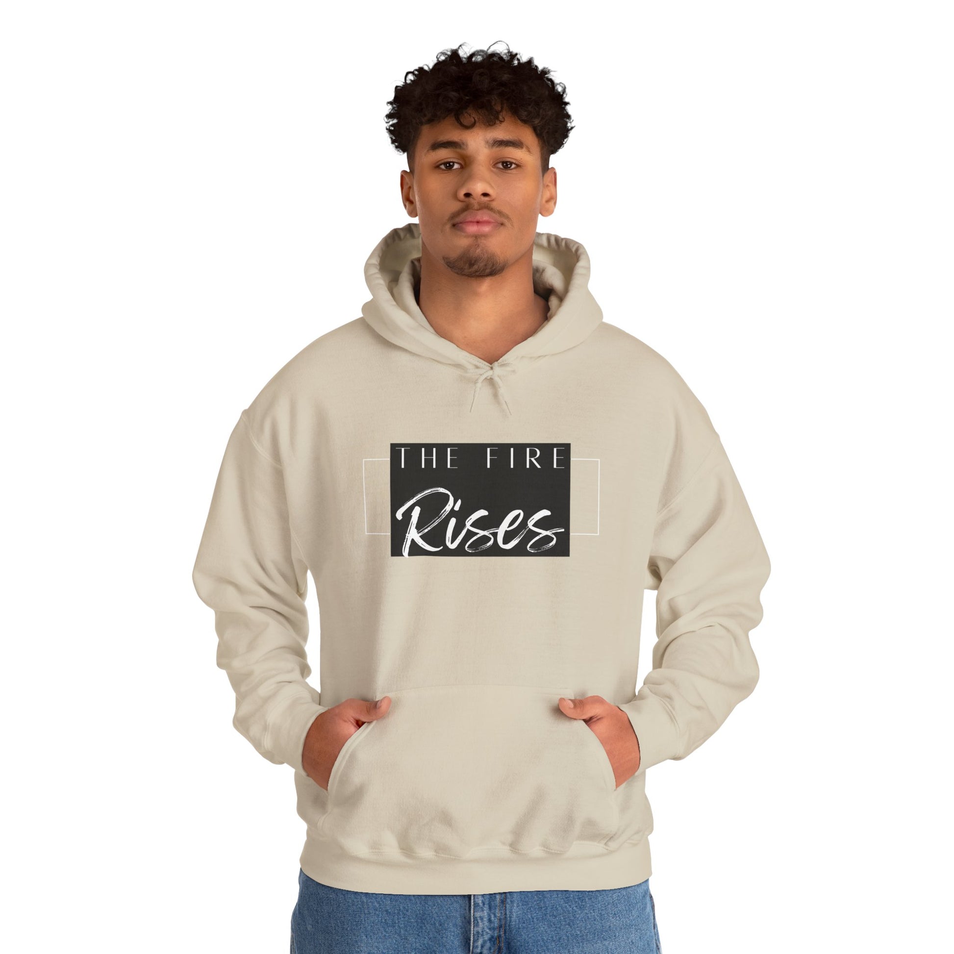 Fire Rises Hoodie – Unisex & Motivational