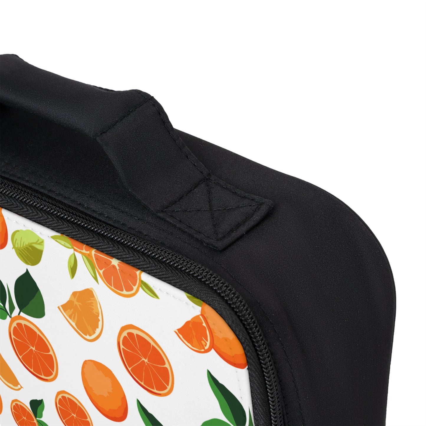 Citrus Pattern Insulated Lunch Bag - Vibrant Fruit Design for Kids & Adults