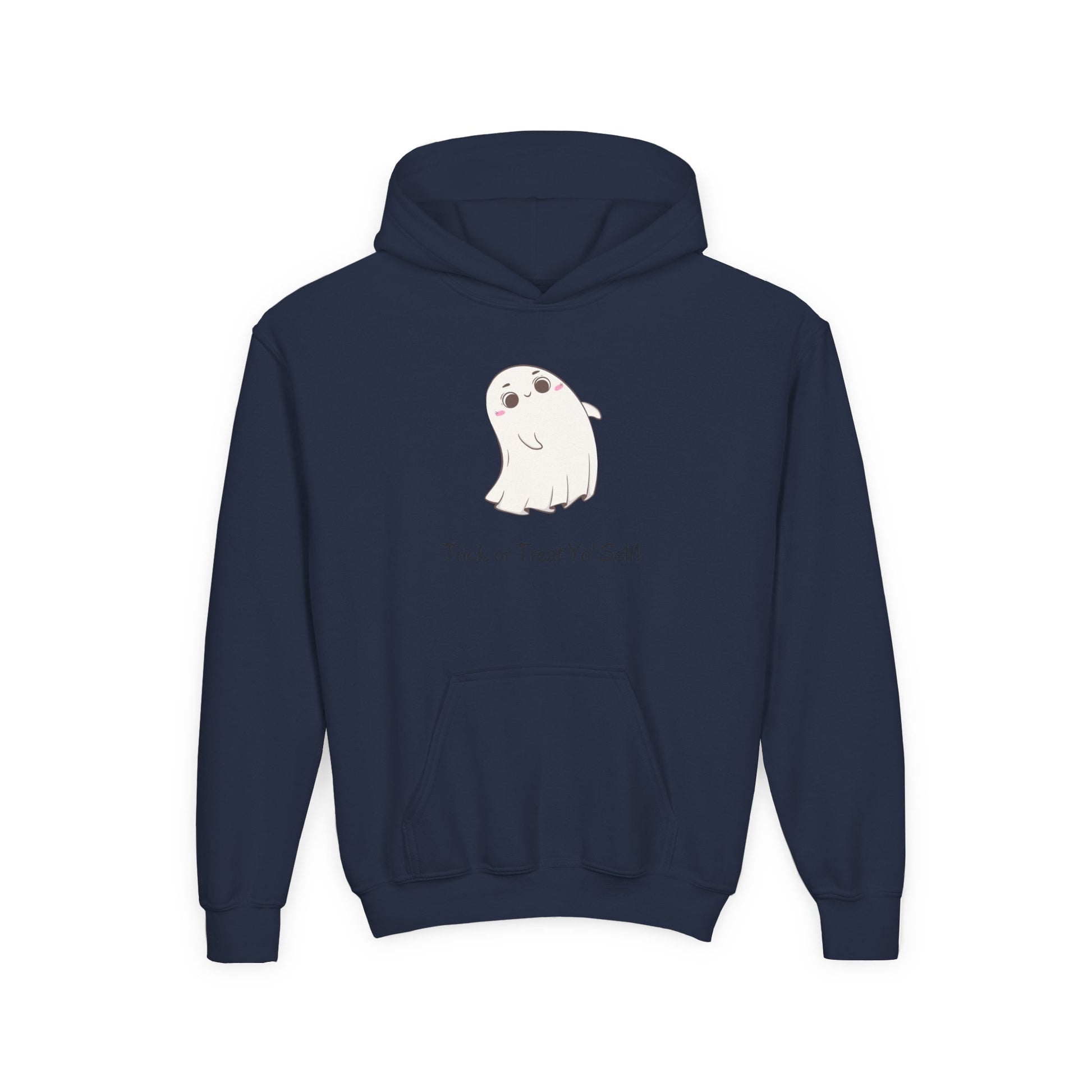Ghost Hoodie for Kids – Halloween Sweatshirt, Fun Fall Gift
