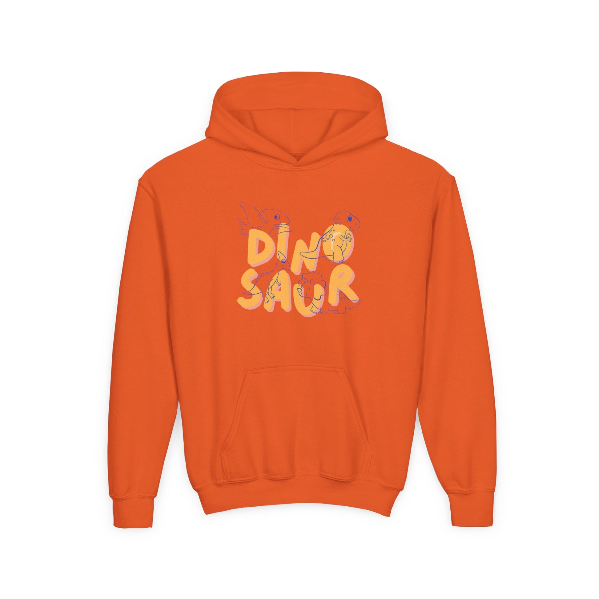 Kids Dinosaur Pullover Hoodie – Comfortable Everyday Wear