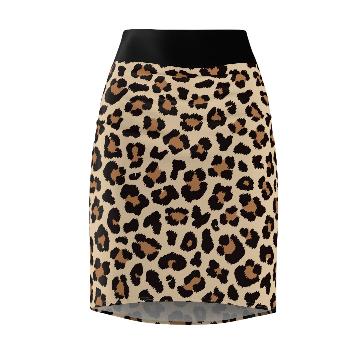 Chic Leopard Print Women&#039;s Pencil Skirt - Stylish & Elegant