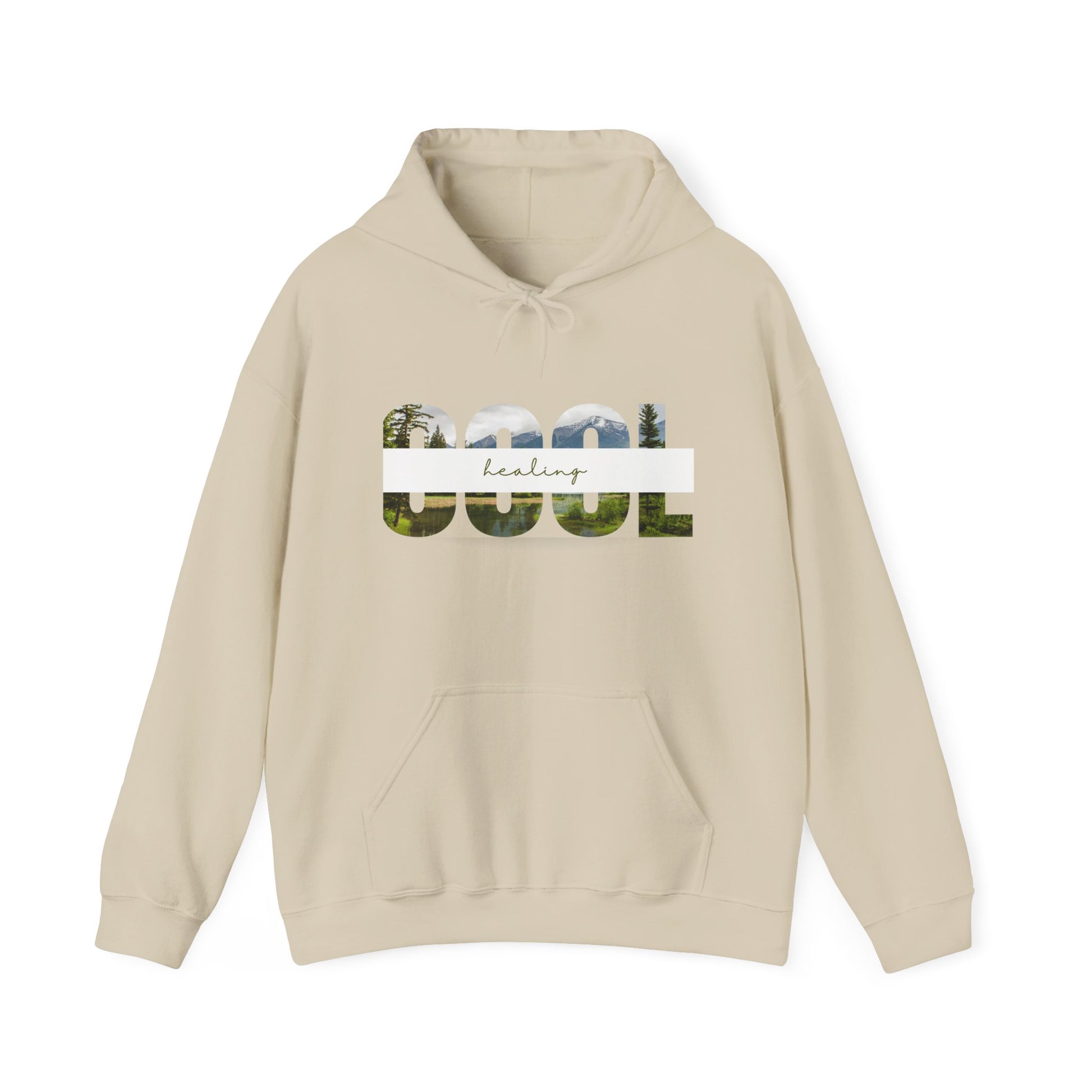 Cool Healing Unisex Heavy Blend Hooded Sweatshirt