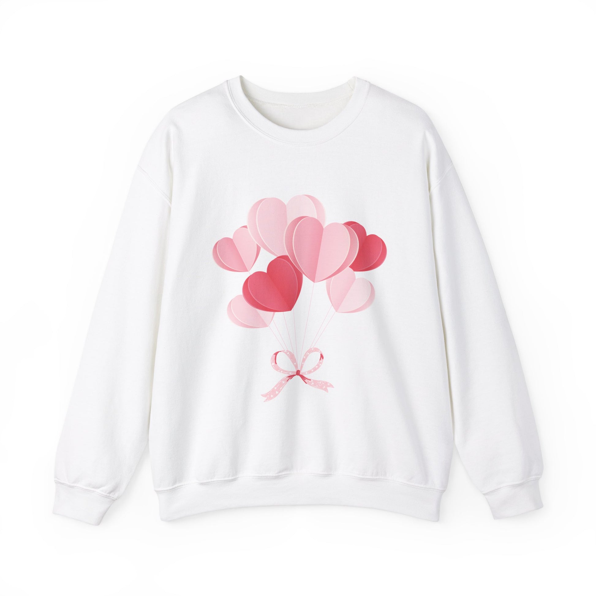 Valentine's Day Heart Balloon Unisex Sweatshirt