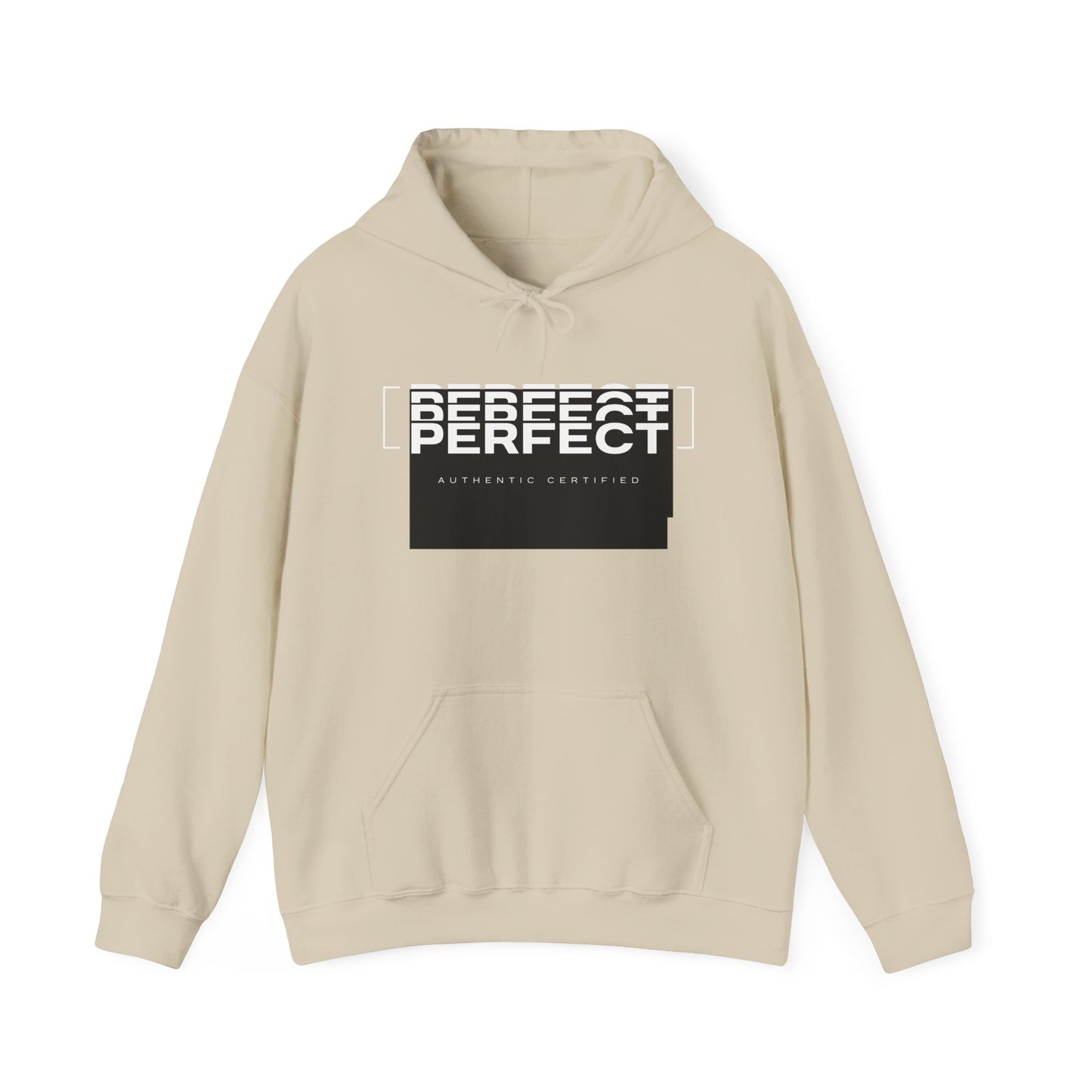 Unisex Heavy Blend™ Hoodie - 'Defeat Perfect' Graphic Sweatshirt