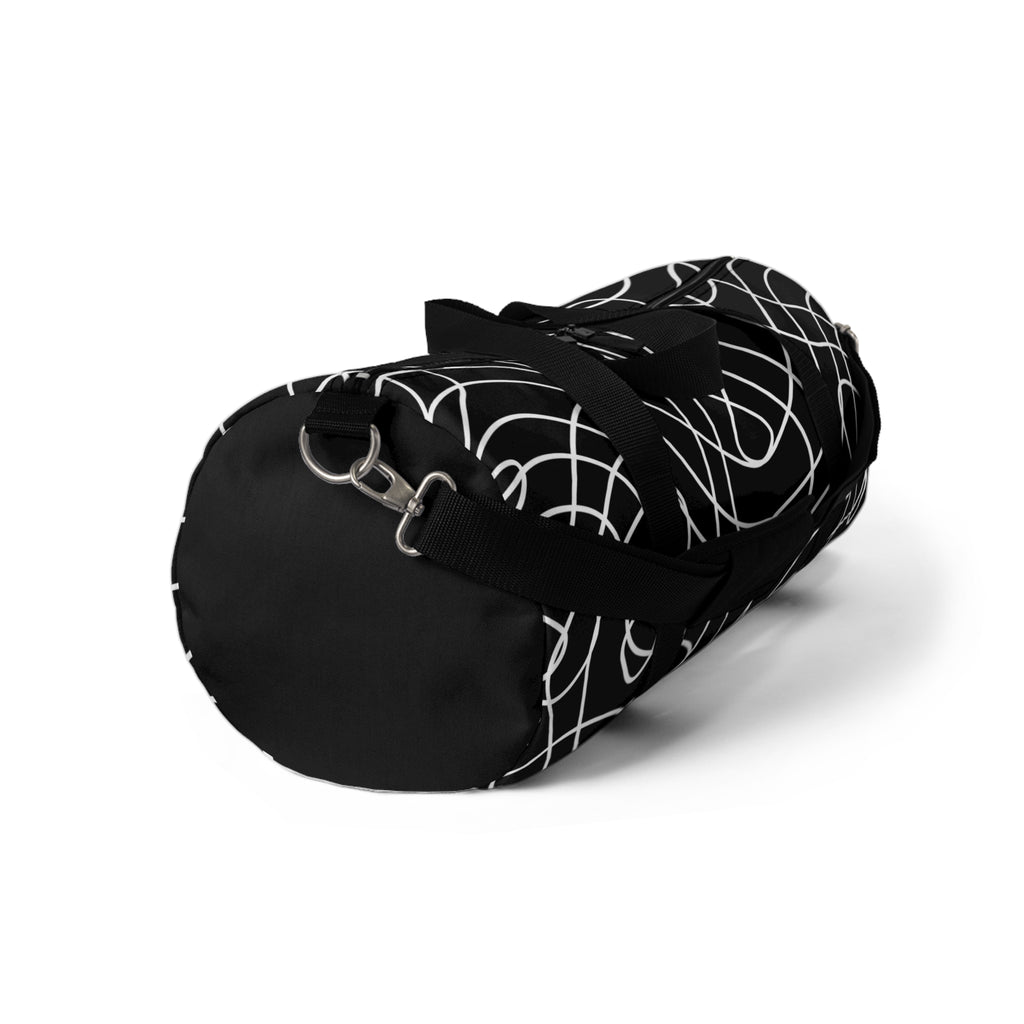 Modern Monochrome Duffel Bag | Stylish Travel Companion