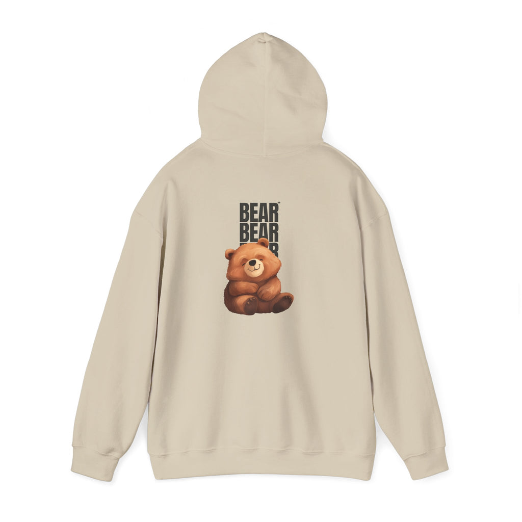 Bear-Themed Unisex Hooded Sweatshirt