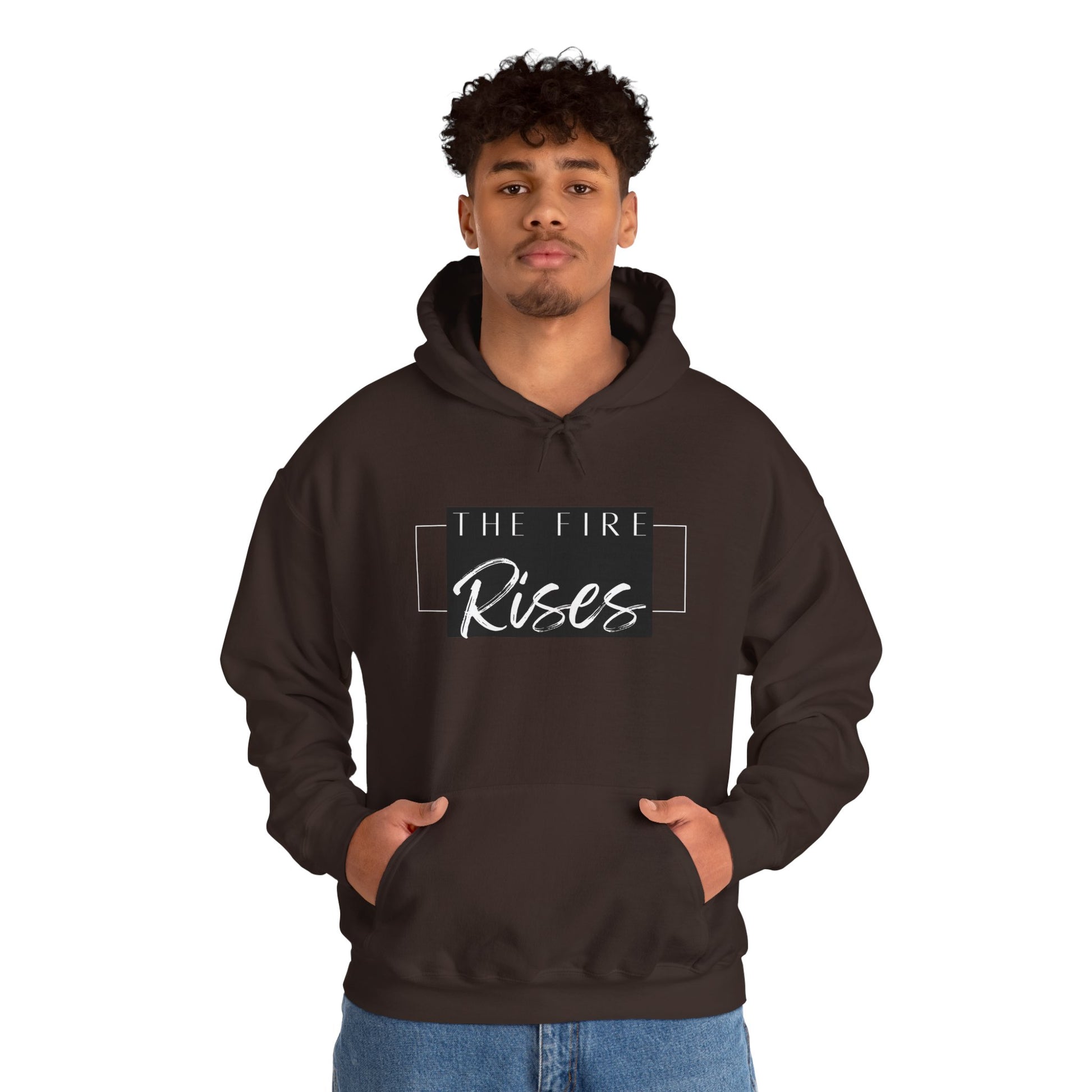 Fire Rises Hoodie – Unisex & Motivational