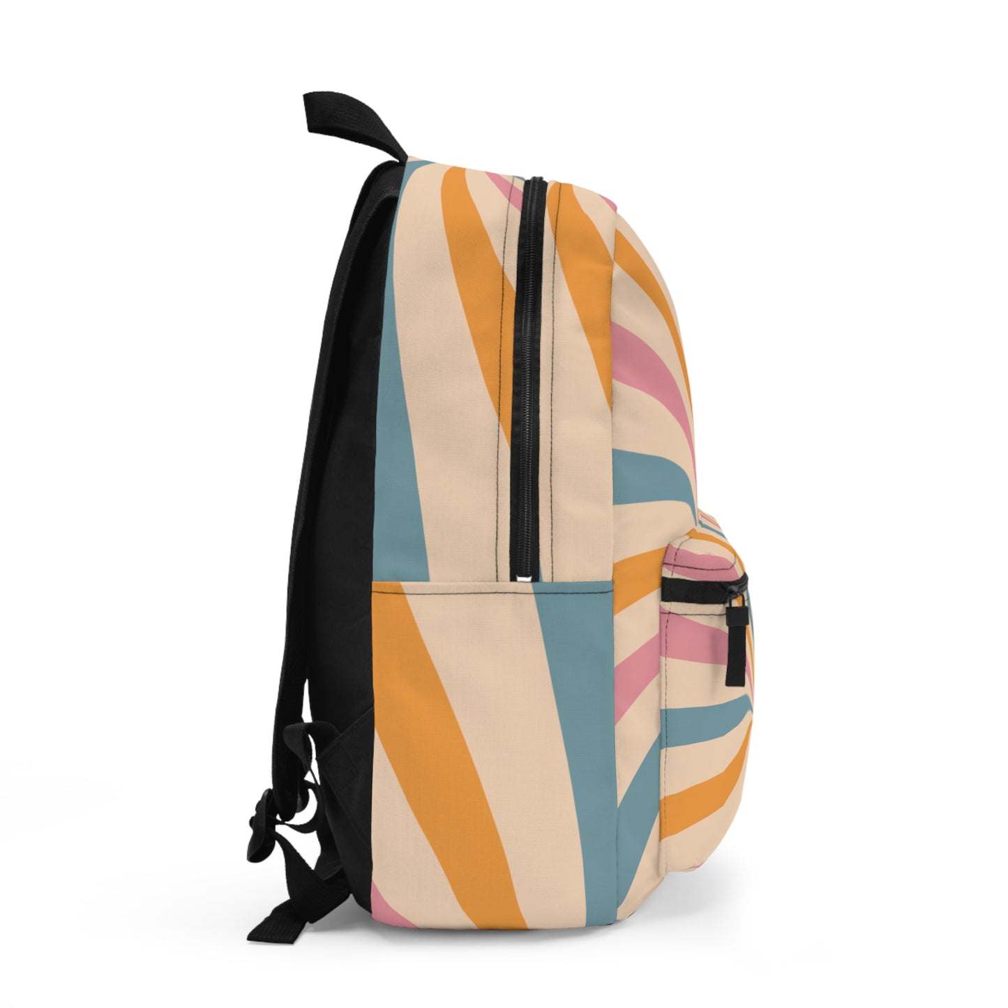 Colorful Swirl Backpack for Trendy Students